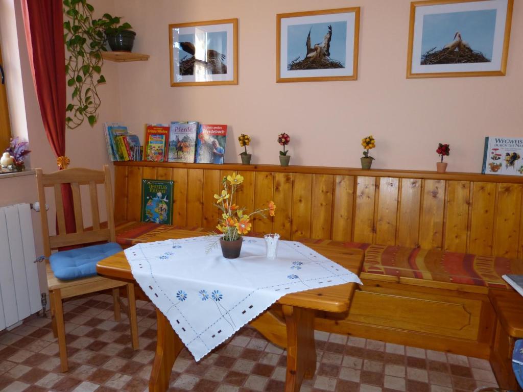 Hotel Landpension Adebar Linum Exterior foto